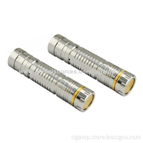E Cigarettes Panzer Mod, Modular Design with Interchangeable Tubes, Black Color